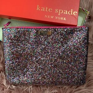 Kate Spade Glitter Clutch